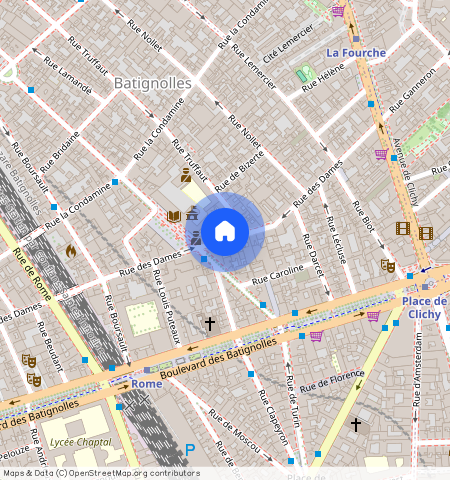 Rue des Dames, 75017, Paris