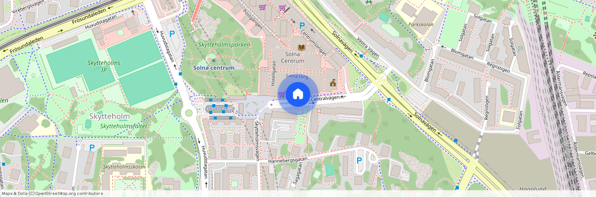 Centralvägen, Solna