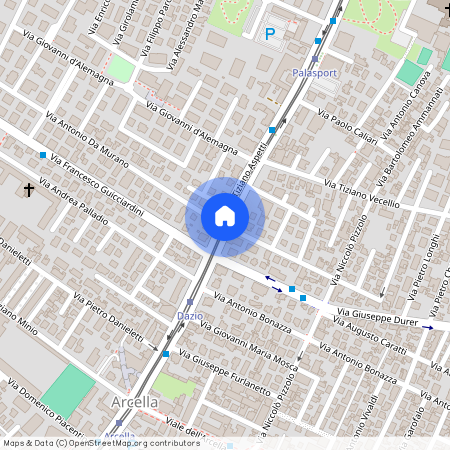 Via Tiziano Aspetti, Padova, Veneto 35134