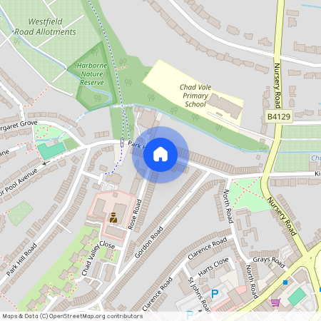 Park Hill Road, Harborne B17