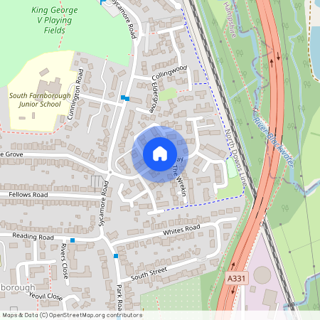 Corfe Way, Farnborough, Hampshire, GU14