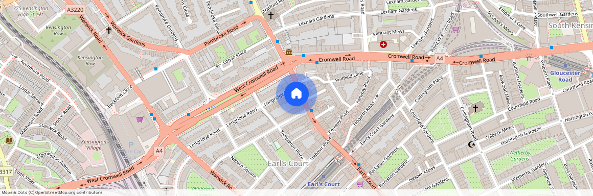 160- 164 Earls Court Road, London