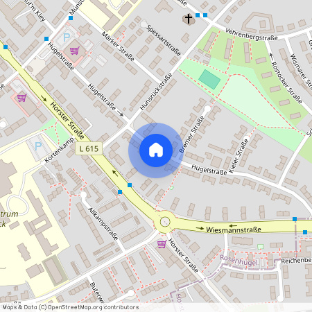 Hügelstr. 40, 45968 Gladbeck OT Rosenhügel