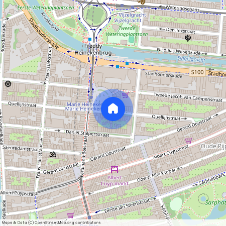 Oude Pijp, 1072 XX, Quellijnstraat, Amsterdam