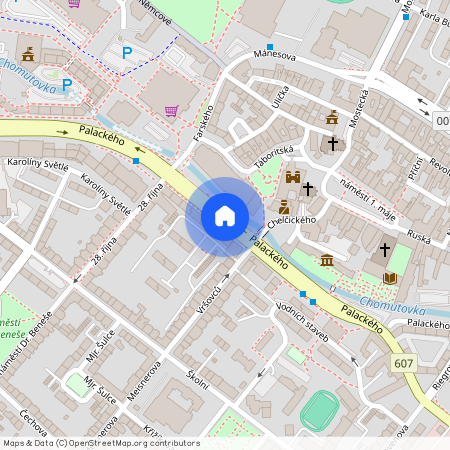 Palackého, Chomutov