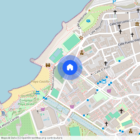 Avenida Jose Maria del Campo Llarena, Distrito Playa Jardín, Puerto de la Cruz