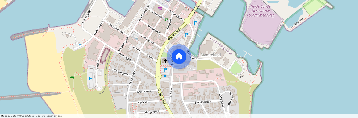 Kirkevej 1J, 1. sal – 6960 Hvide Sande