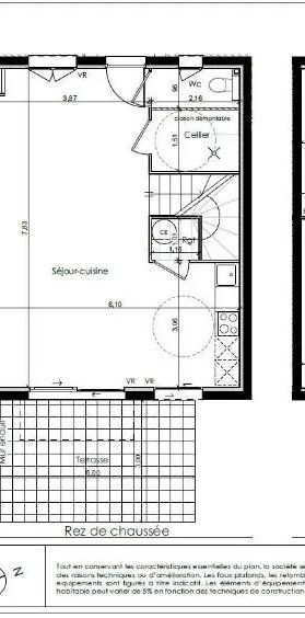 Appartement à louer 4 pièces 85.04m² - Photo 1