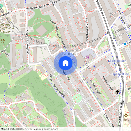 Landala, Göteborg, Västra Götaland, Landalabergen 7