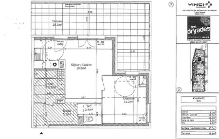 Location Appartement 2 pièces 43m² ST PRIEST 69800 - Photo 4
