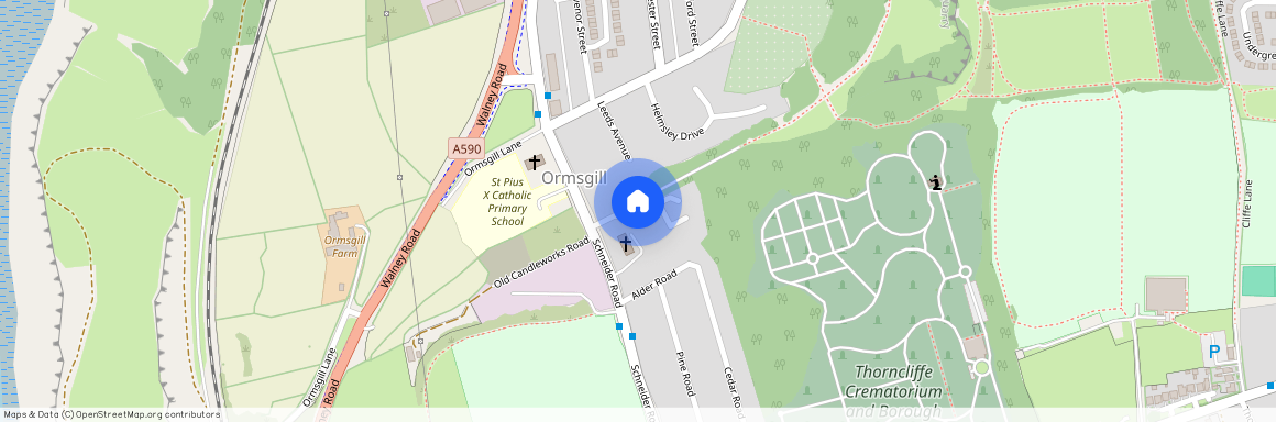 St. Francis Gardens, Barrow-In-Furness, Cumbria, LA14