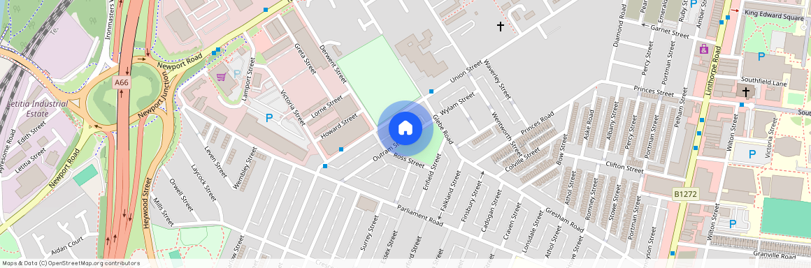 Outram Street, Middlesbrough, Tees Valley, England, TS1 4EL, United Kingdom