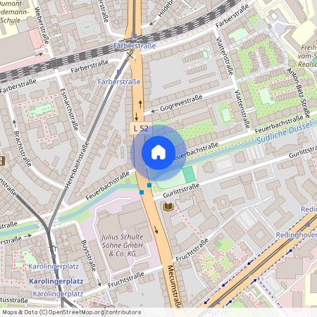 Feuerbachstraße 22, 40223 Düsseldorf - Bilk