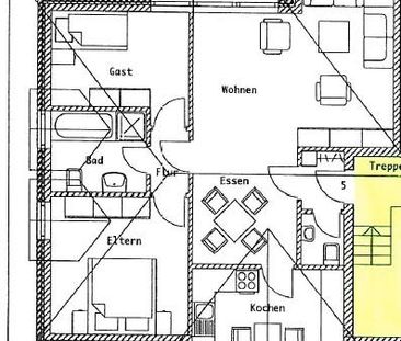 Gepflegte Dachgeschosswohnung in Aschendorf - Photo 1
