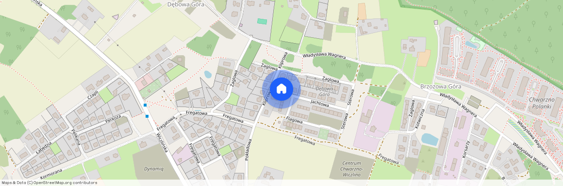 ul. Jachtowa, Wiczlino, Gdynia, pomorskie