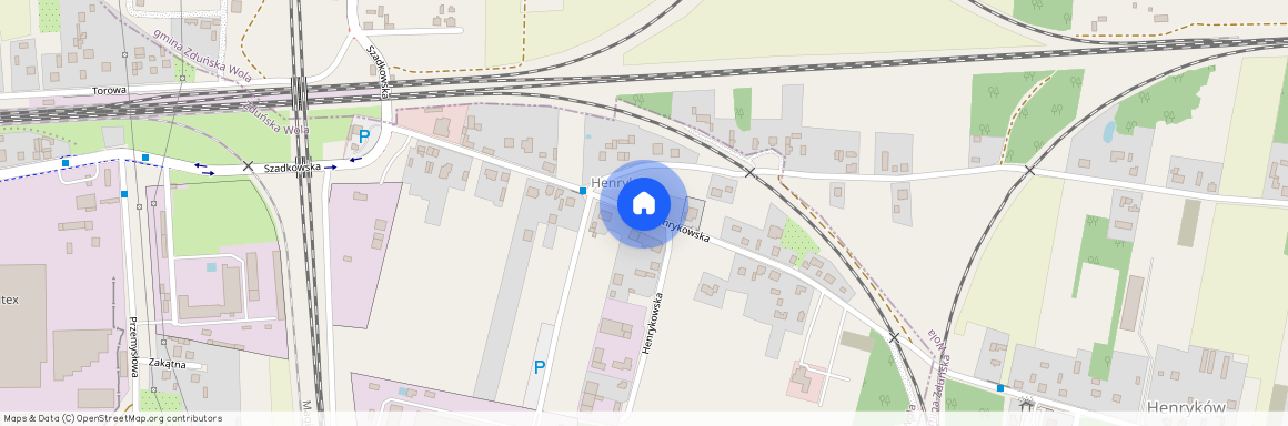 ul. Henrykowska, Zduńska Wola, zduńskowolski, łódzkie