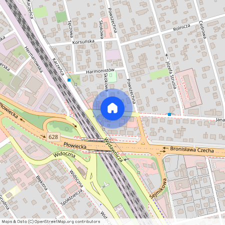 ul. Jana Skrzyneckiego, Marysin Wawerski, Wawer, Warszawa, mazowieckie