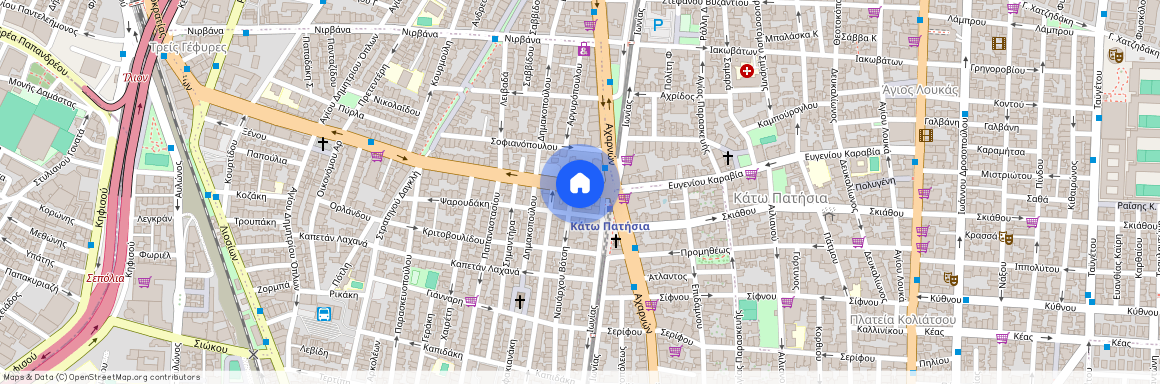 Στρατηγού Κάλλαρη 5, 104 45 Αθήνα, Κάτω Πατήσια (Λεωφόρος Πατησίων - Λεωφόρος Αχαρνών)