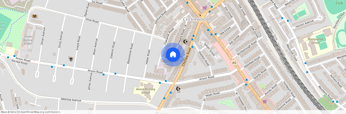 Rockhall Road, London NW2
