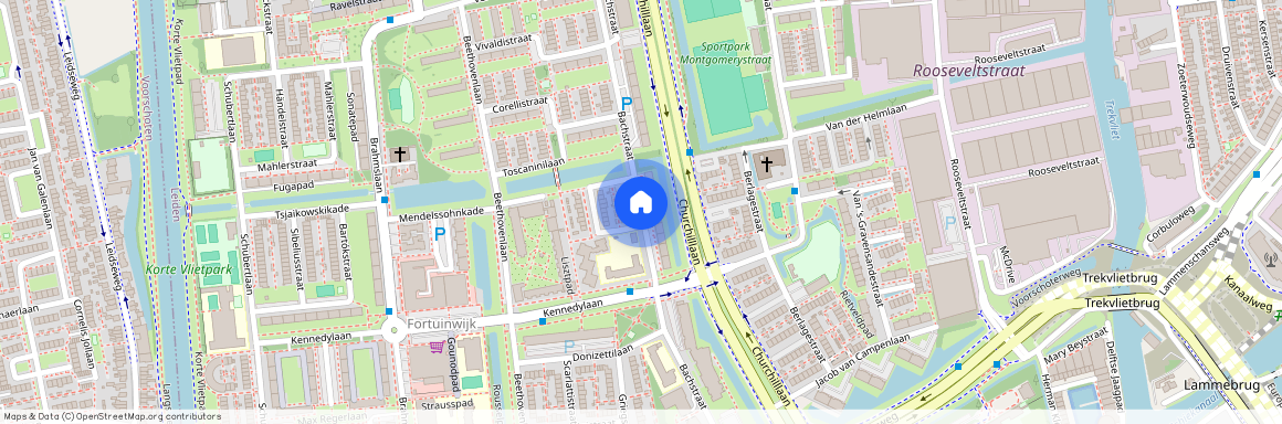 Bachstraat, 2324HA Leiden