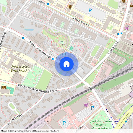 ul. Piotra Czajkowskiego, Karłowice, Psie Pole, Wrocław, dolnośląskie