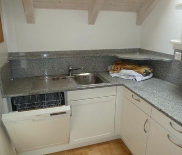 Gemütliche 3.5-Zimmer-Dachwohnung mit Specksteinofen und Galerie - Foto 1