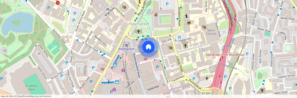 3 bedroom Student Flat to rent in Ridley Place, Newcastle Upon Tyne