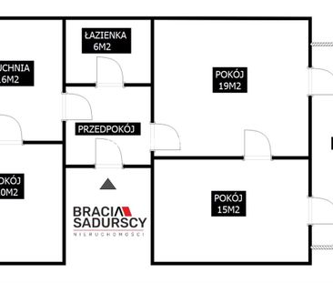 3 pokojowe, 85m2, Osiedle Na Stoku, - Фото 4