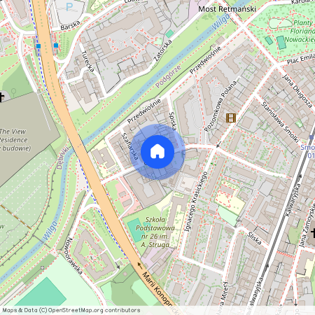 ul. Orawska, Stare Podgórze, Podgórze, Kraków, małopolskie