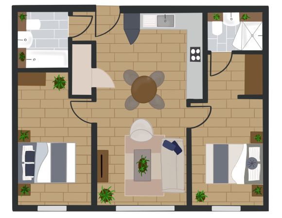 Apartment Type B3G Atlantic Night - Photo 1