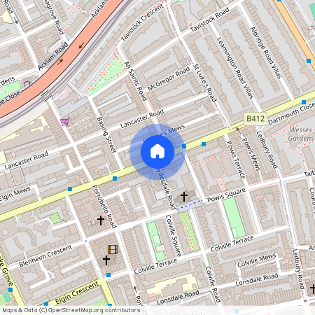 Westbourne Park Road, Notting Hill, W11, London
