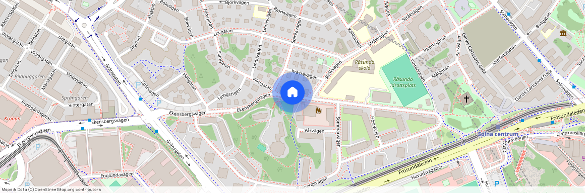 Ekensbergsvägen, Solna