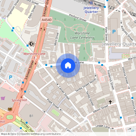 Warstone Lane, Jewellery Quarter, Birmingham, B18 6EA
