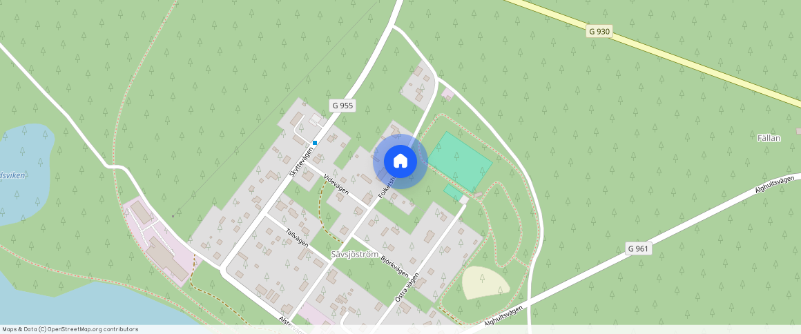 Folketshusvägen, Sävsjöström