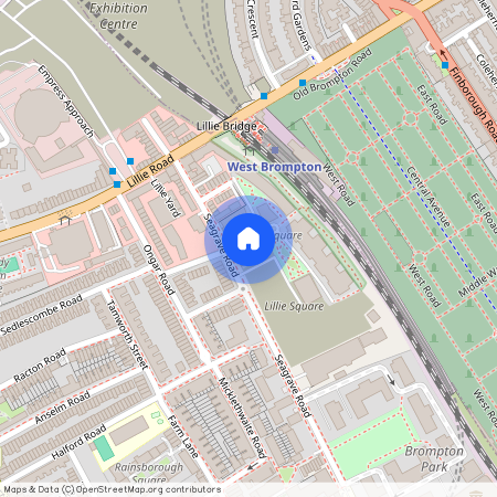 Bolander Grove, Lillie Square, London, SW6