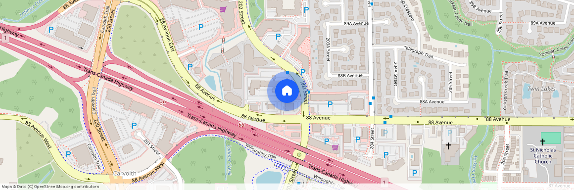 google map, Township of Langley, Township of Langley, Metro Vancouver, V1M 2N9