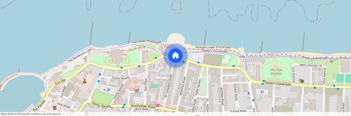 Ethelbert Terrace, Margate, Kent, CT9