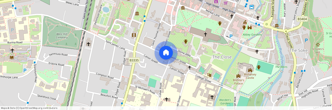 St. Swithun Street, Winchester, Hampshire, SO23