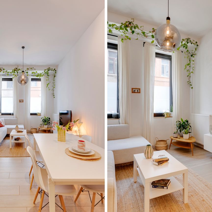 Appartement te huur in Antwerpen met 2 slaapkamers - foto 1