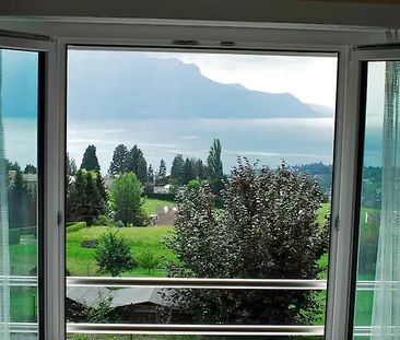 2½ Zimmer-Wohnung in Brent (VD), möbliert, auf Zeit - Photo 4