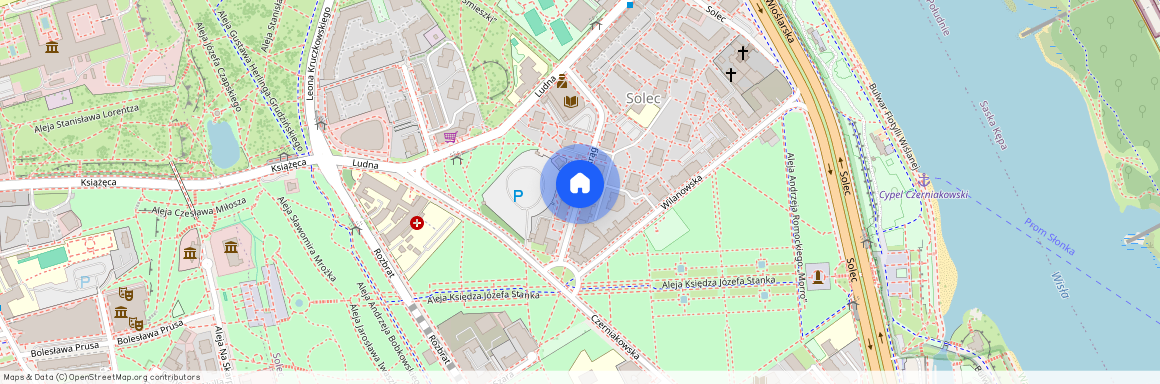 ul. Okrąg, Solec, Śródmieście, Warszawa, mazowieckie