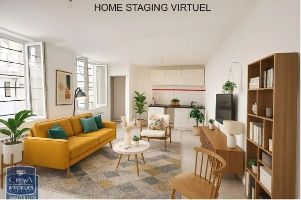 Appartement à louer 3 pièces 44.92m² - Photo 1