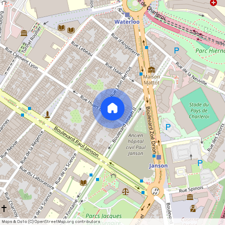 Rue Huart Chapel, 40, 001, 6000, Charleroi