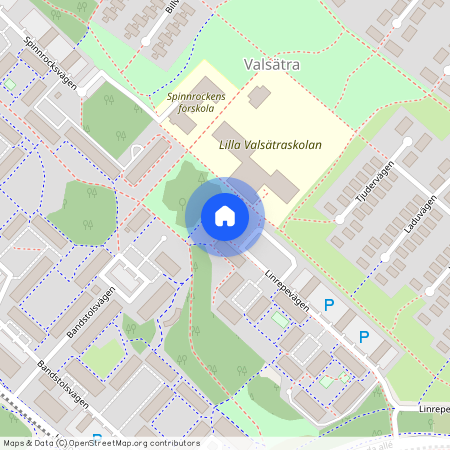 Linrepevägen, Uppsala