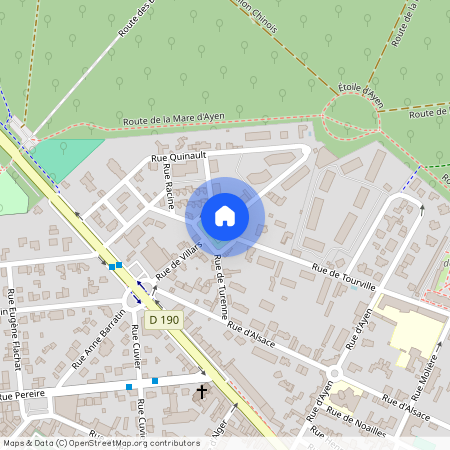 Place Louis Xiv, Saint-Germain-En-Laye