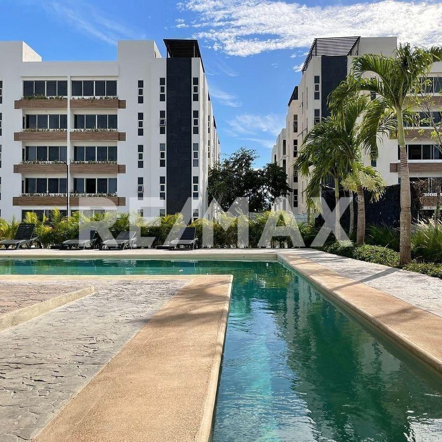 Departamento equipado en renta dos recámaras en U Tara Cholul Mérida - Photo 1