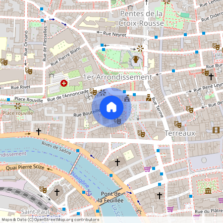6 PLACE FERNAND REY, LYON 1ER ARRONDISSEMENT Mairie-Martiniere