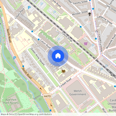 Colum Road, Cathays, CF10