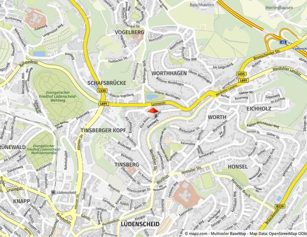 SCHADE HAUSVERWALTUNG - Gepflegte 2-Zimmerwohung im Erdgeschoss in Lüdenscheid! - Foto 1