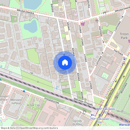 al. Aleja Krakowska, Szczęśliwice, Ochota, Warszawa, mazowieckie